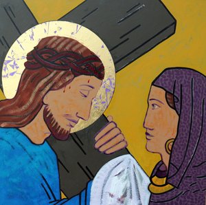 Jésus et Véronique
