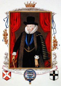 Portrait de Sir Thomas Cecil (1542-1623) 1er Comte d