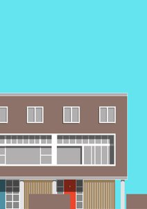 1-3 Willow Road, 2020 (numérique)