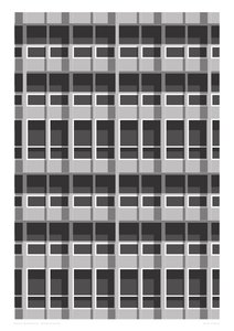 Façade brutaliste, 2015 (numérique)