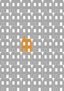 Grey Paper House_Large, 2020 (numérique)