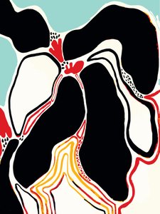 Formes organiques éclatantes