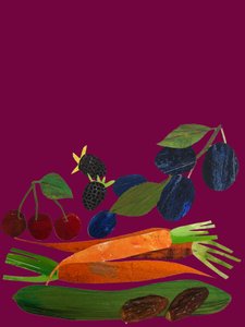 Fruits et légumes découpés