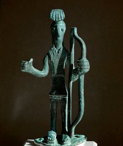 Culture nuragique (nuraghi) sarde : statuette d
