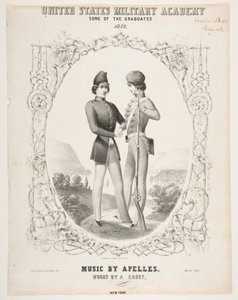 Académie militaire des États-Unis : Chanson des diplômés, 1852