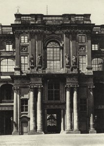 Berlin : Le Palais Royal, partie de la cour intérieure