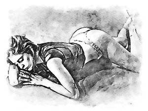 Femme endormie