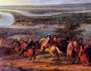 Les Actions du Grand Condé, passage du Rhin