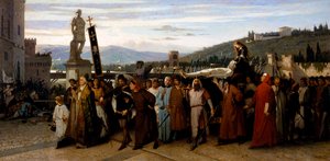 Les funérailles de Buondelmonte - Saverio Altamura