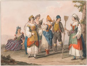 Costumes de la Calabre du Sud
