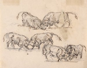 Études de corrida - Sawrey Gilpin