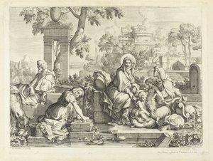 La Sainte Famille au lavoir