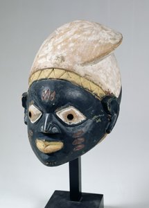 Masque Gelede de la société Yoruba, Nigeria