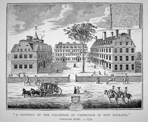 Harvard College, Cambridge, Massachusetts c.1739