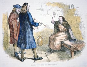 Martha Corey accusée de sorcellerie pendant les procès des sorcières de Salem en 1692