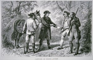 La capture du Major John Andre