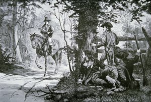 La capture du Major John Andre