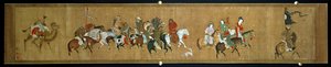 Un convoi de Mongols, Chinois - School Chinese