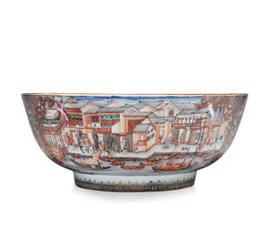 Grand bol Hong, vers 1785