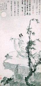 Belle femme présentant la longévité - School Chinese