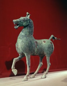 Cheval, de Wu-wei, dynastie Han orientale - School Chinese