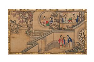 Une des 24 scènes du Rêve de la Chambre Rouge