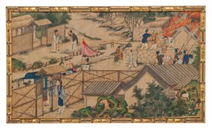 Une des Vingt-Quatre Scènes du Rêve de la Chambre Rouge