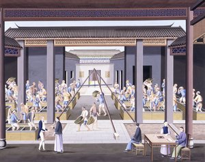 Battre le thé, c.1800