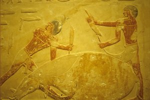 Égypte ancienne, peinture murale, Mastaba/Tombe d