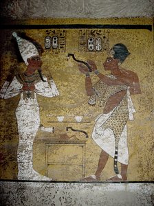 Louxor, Thèbes : Vallée des Rois. Tombe de Toutankhamon. - School Egyptian