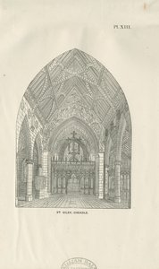 Cheadle - Église de St. Giles - School English