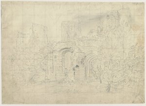 Château de Dudley - le Barbican