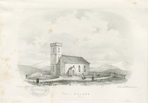 Église de Foxt (lithographie)