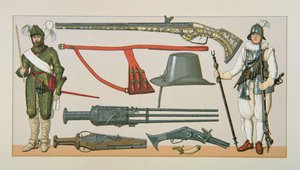Soldats français et armes à feu du 17ème siècle - School English