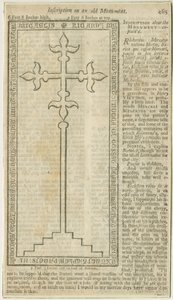 Lichfield - Dalle monumentale de Richard Mercator
