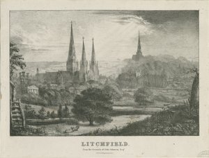 Lichfield - Vue nord-ouest