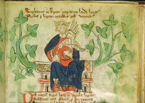 Le roi Étienne intronisé, écrit pendant le règne d