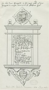 Ancienne église de Rugeley - Monument à Rafe Weston