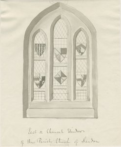 Église de Sandon - Fenêtre est du chœur - School English