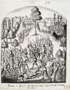 Bataille de Quimperlé entre Messire Louis d