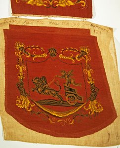 Noyau de chaise, Paris (textile) - School French