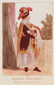 Emmanuel Joseph Sieyes (1748-1836) 18e-19e siècle