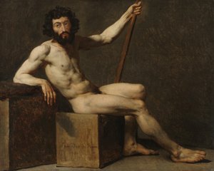 Étude de nu, fin 18e-début 19e siècle