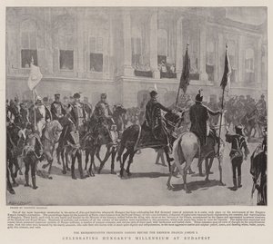Célébration du millénaire de la Hongrie à Budapest - School Hungarian