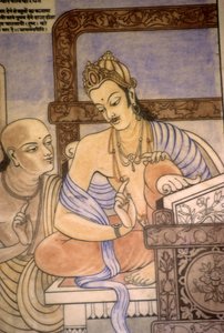 Chankaya et le roi Chandragupta - School Indian