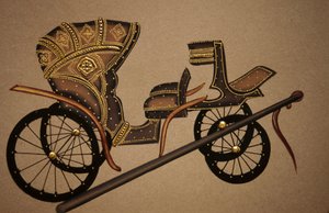 Peinture de charrette à cheval, Inde