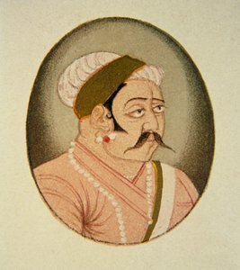 Portrait de Rao Jodhaji, Jodhpur, Rajasthan, Inde