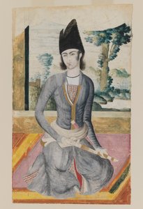 Prince Qajar assis