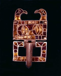 Fibule gothique. 6ème siècle après J.-C. Milan, Musée du Château