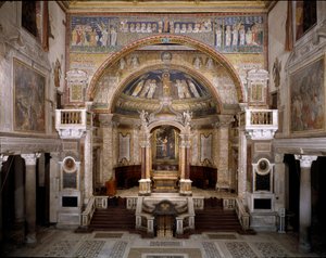 Vue intérieure de la basilique - School Italian